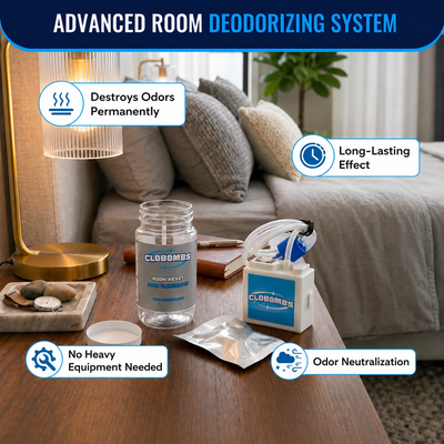 Advanced room deodorizing system benefits